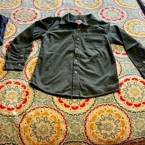 Levi's Gray Striped Shirt